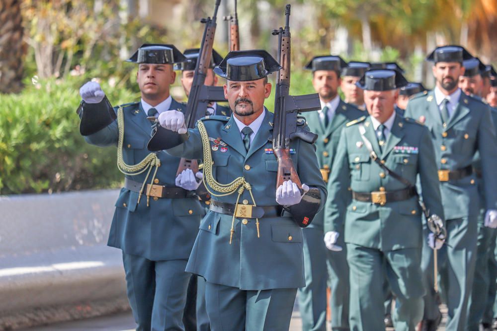 La Guardia Civil recibe un homenaje en Torrevieja