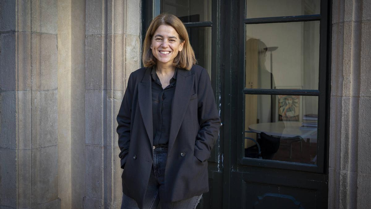 Anna Guitart, fotografiada en el ICUB el pasado mes de noviembre