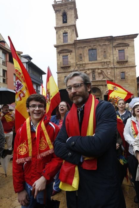 Manifestación en Oviedo por la unidad de España