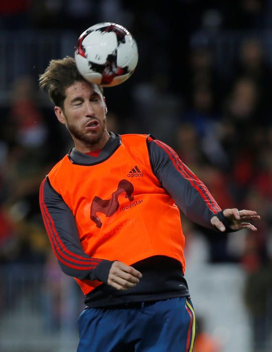 Amistoso España - Costa Rica en La Rosaleda