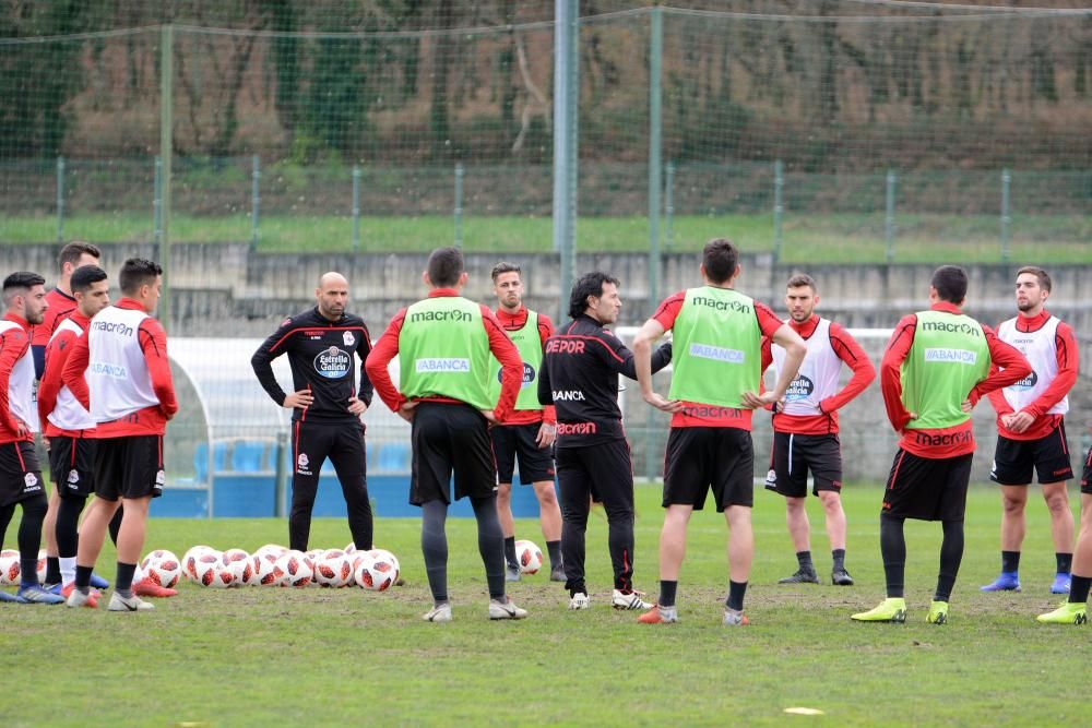 Primera sesión del Fabril dirigida por Luisito