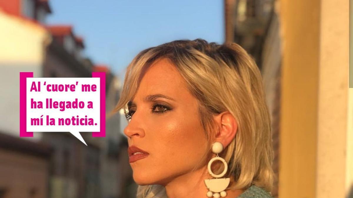 A Ana Fernández le llega al cuore la noticia