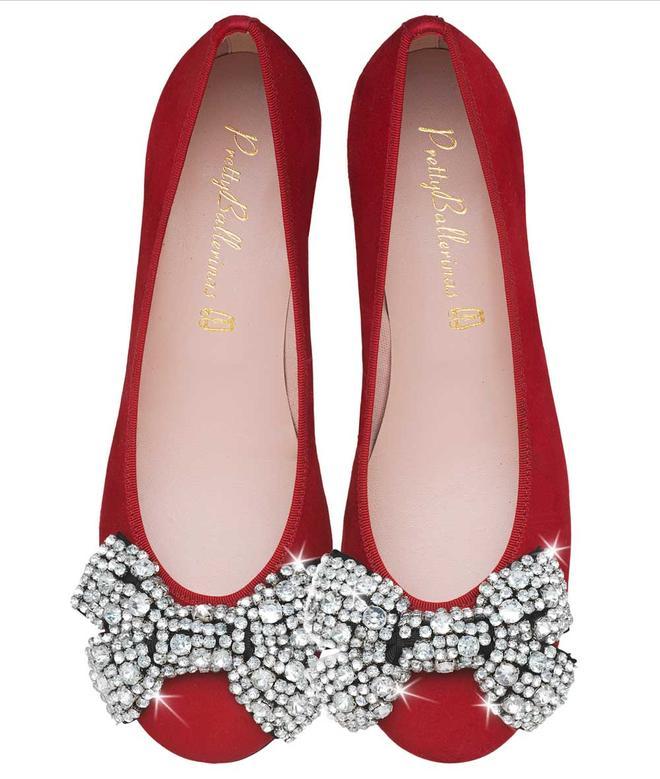 Zapatos de tacón de Pretty Ballerinas. (Precio: 215 euros. Precio rebajado: 129 euros)