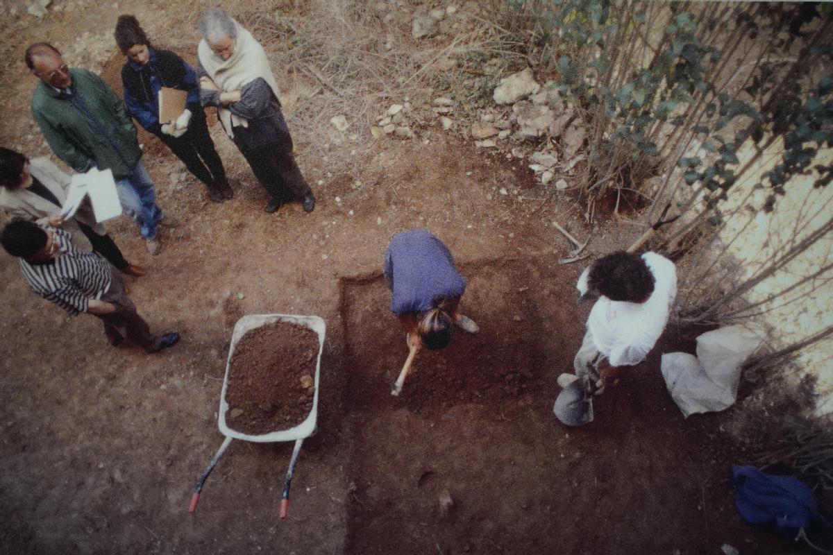 Excavació del maqui Joan Vila Capdevila, conegut com a «caracremada», fou l'últim maqui a lluitar contra el franquisme