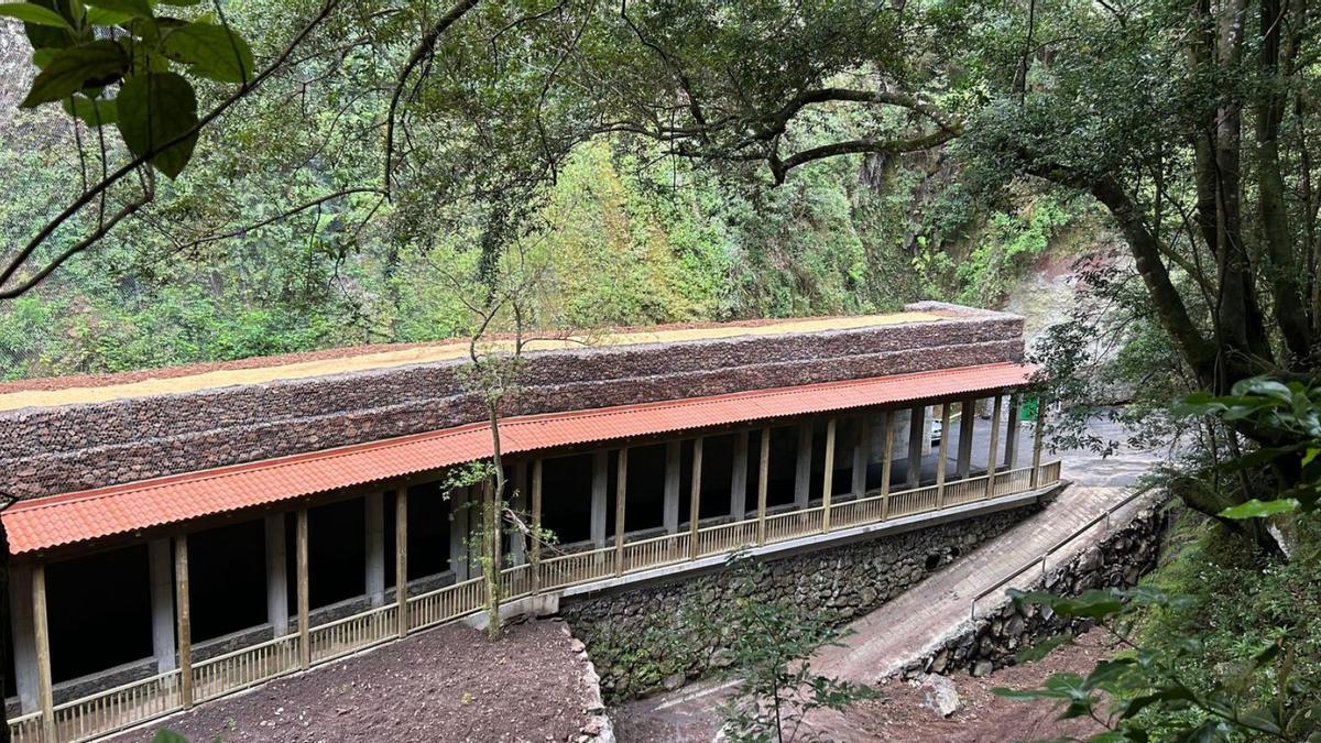 Nuevo túnel de acceso a Los Tilos.