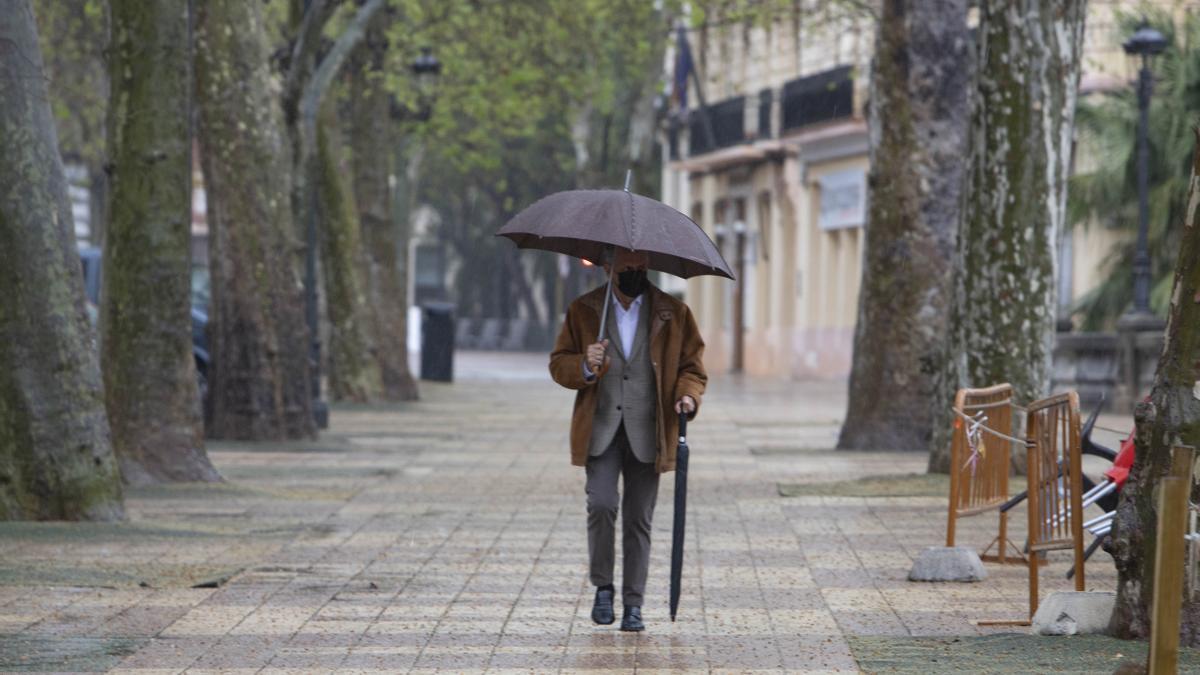 Lluvia en València: comienza la ola de frío del puente de San José