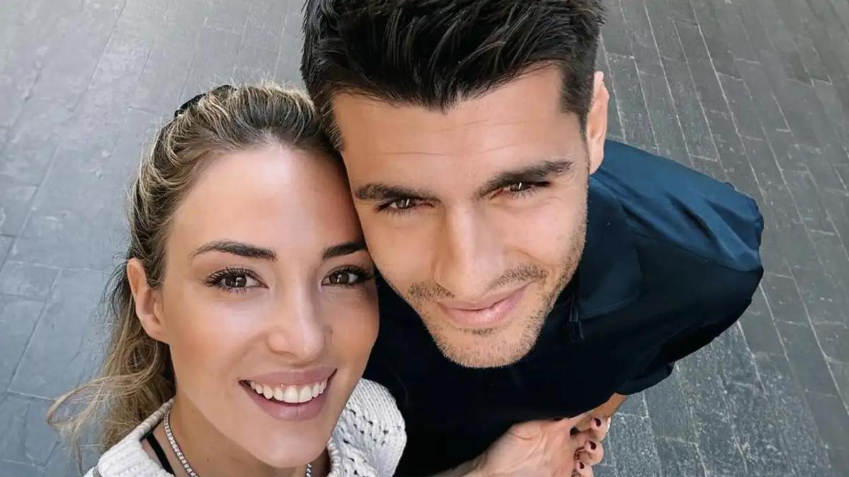 Alice Campello y Álvaro Morata, otra vez juntos.