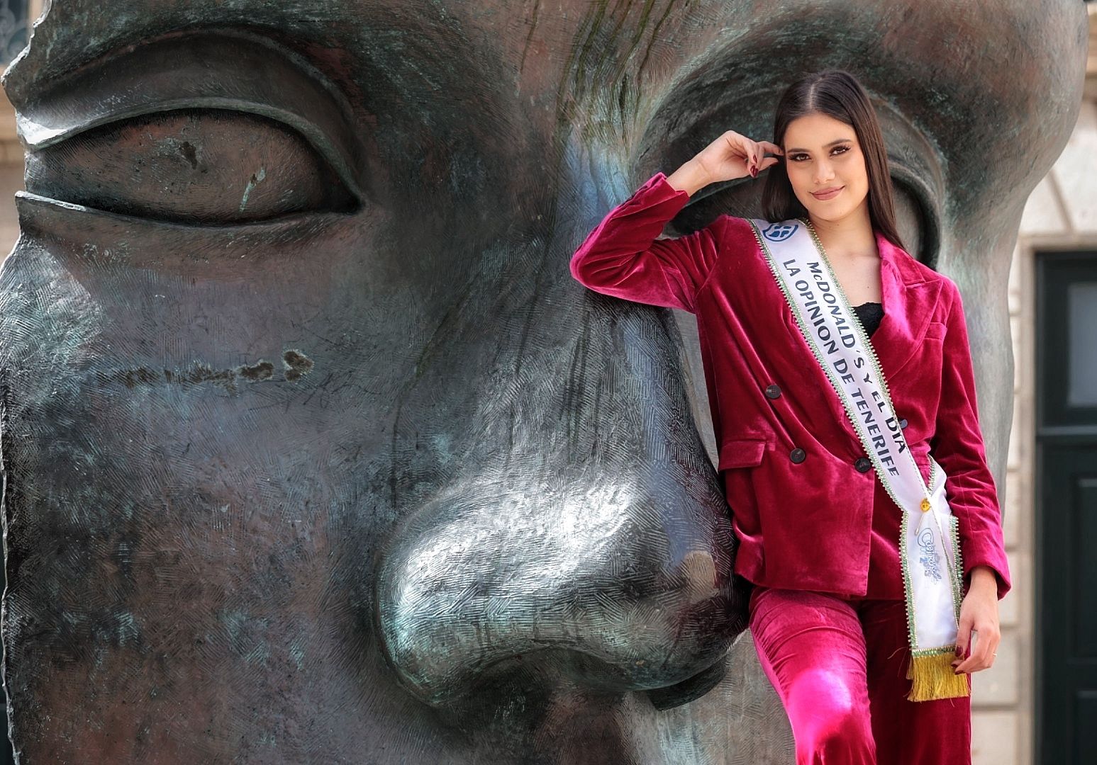 Hirisley Jiménez, candidata a Reina del Canaval de Santa Cruz de Tenerife