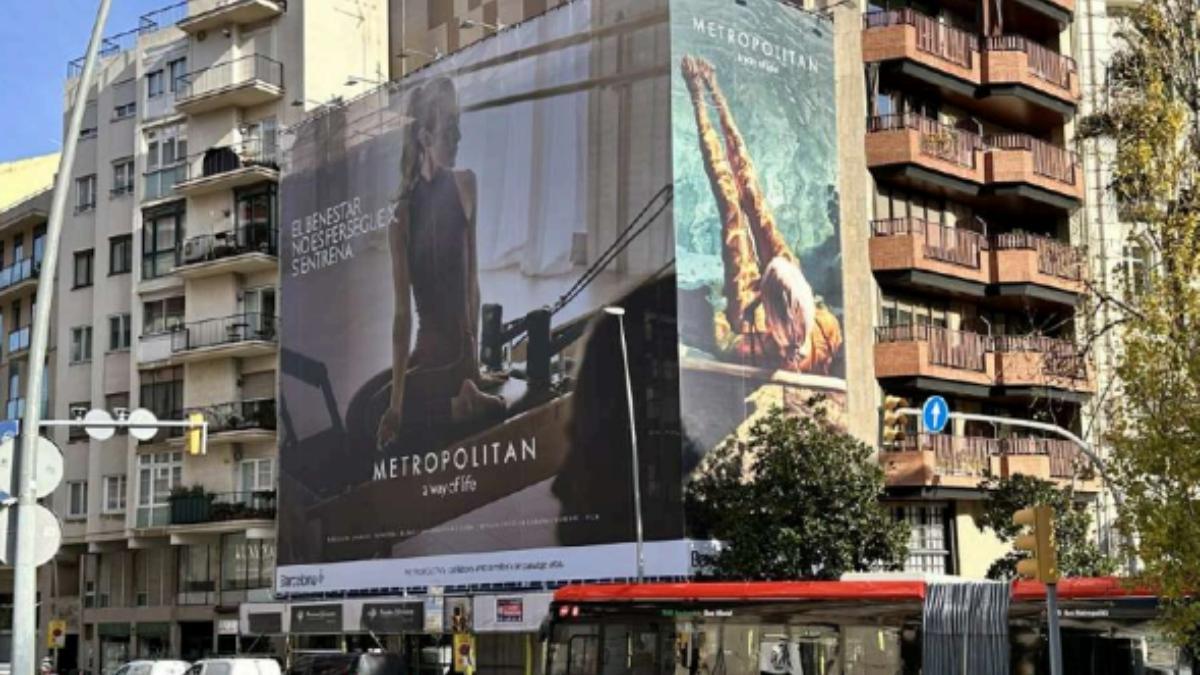 El anuncio de Metropolitan en Barcelona