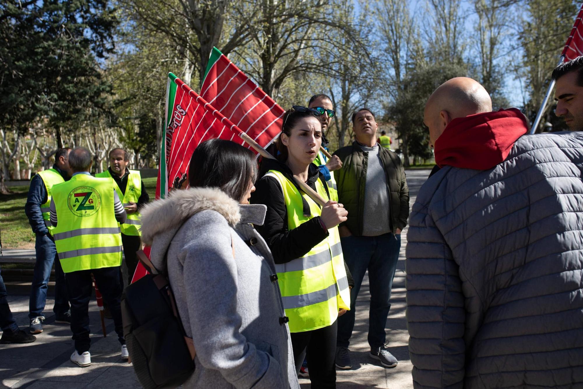 GALERÍA | Nueva movilización de agricultores y ganaderos en Zamora