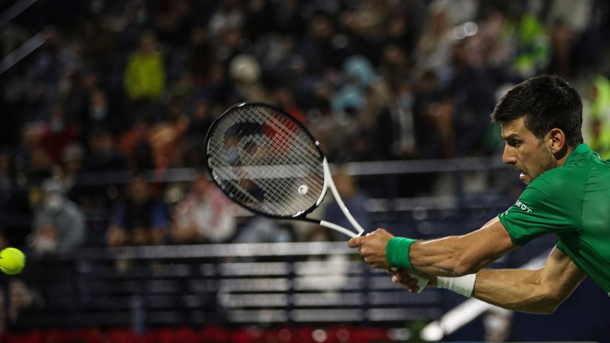 Djokovic se encuentra disputando el torneo de Dubai