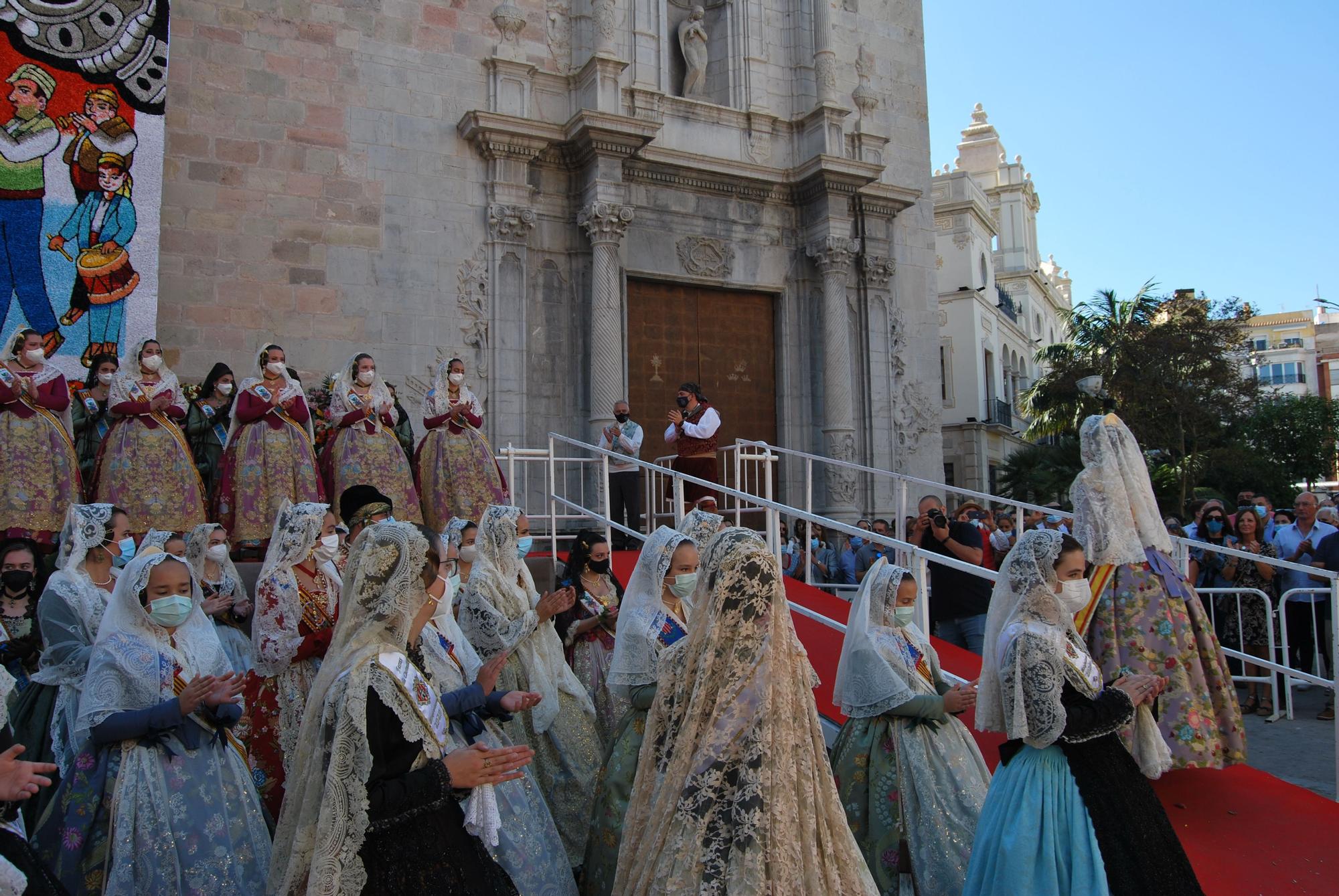 Ofrenda a la patrona de Burriana