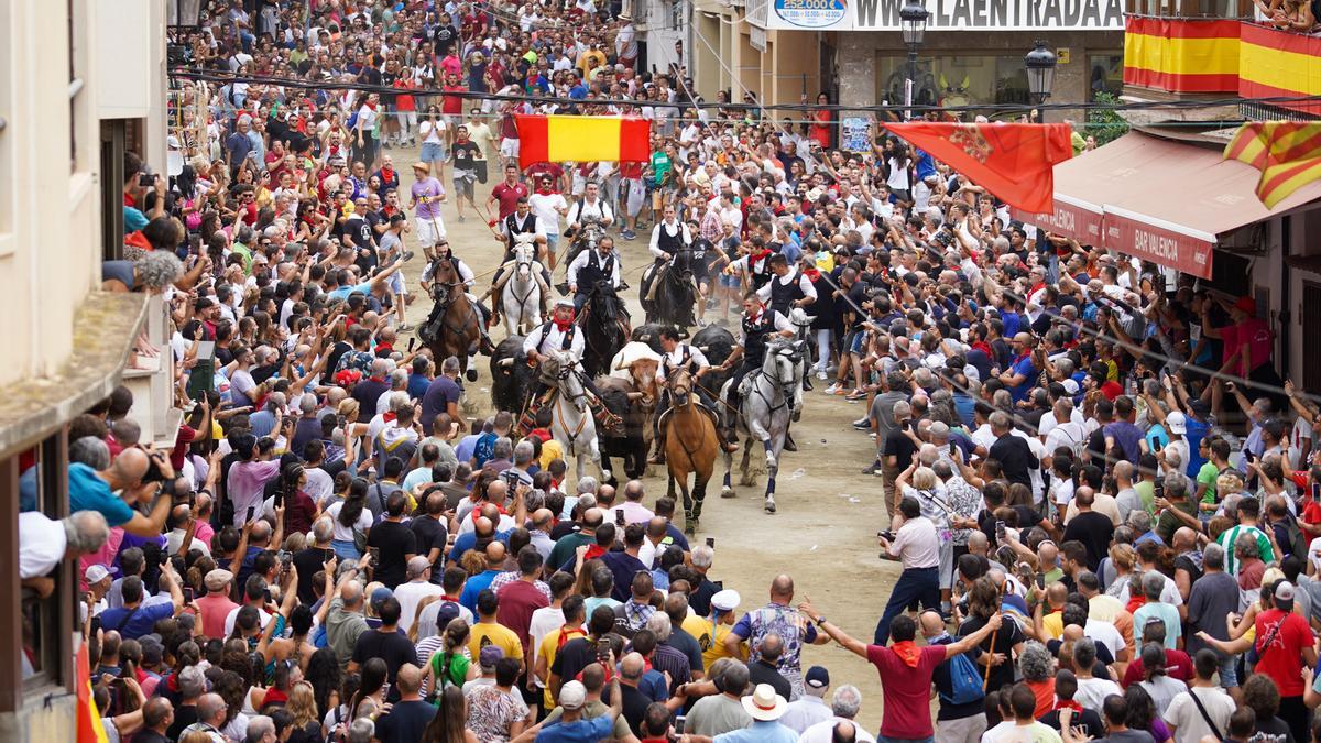 Primera entrada de Toros y Caballos de Segorbe