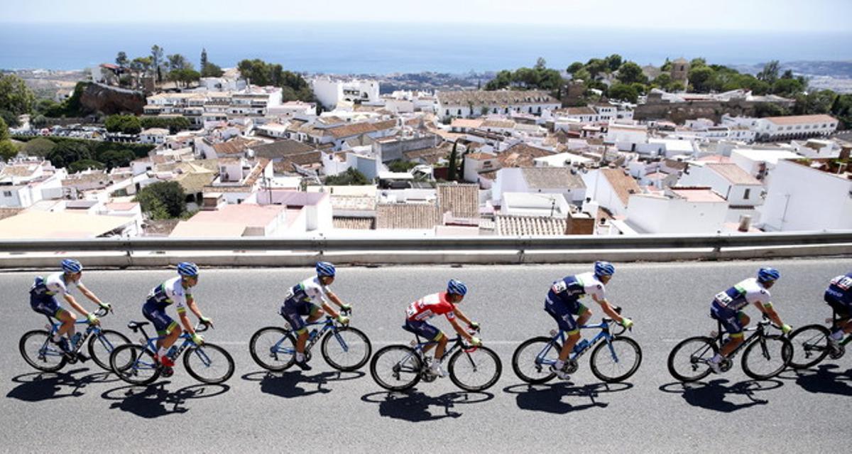 Las imágenes de la etapa de la Vuelta 2015 Las imágenes de la etapa de la Vuelta 2015