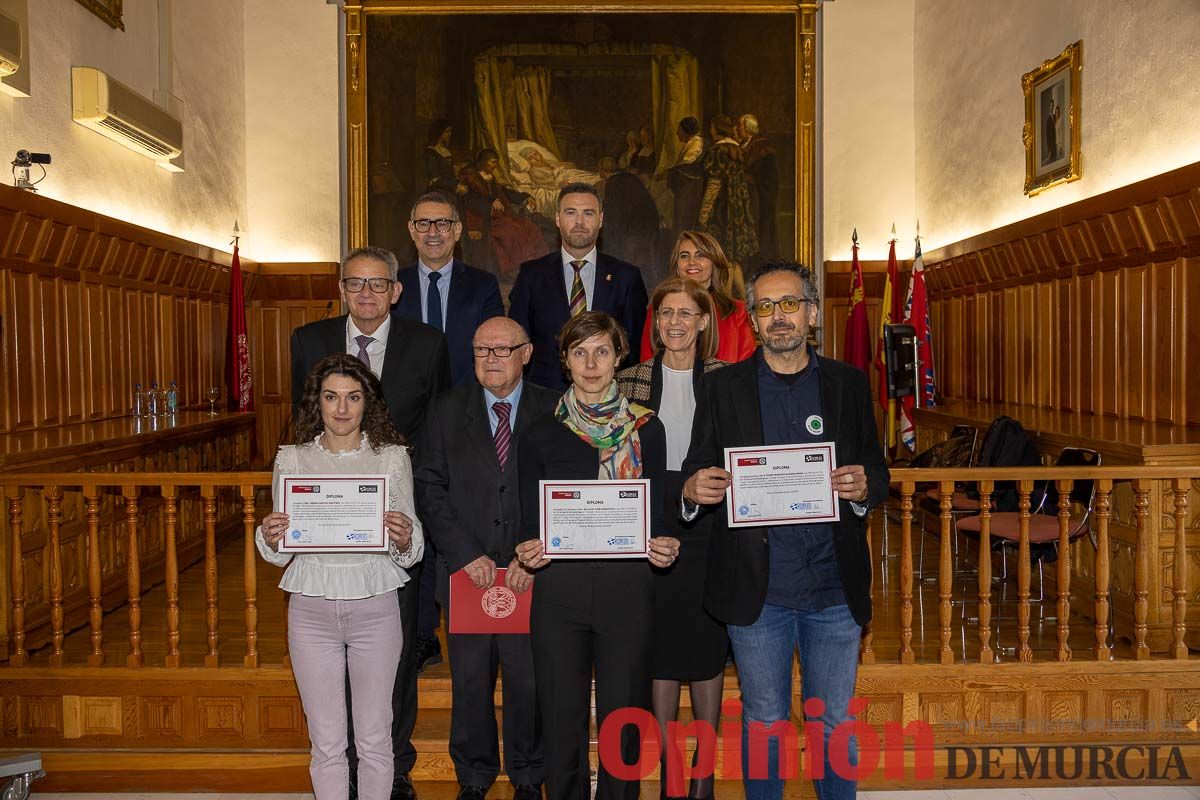 Entrega de los premios Robles Chillida en Caravaca