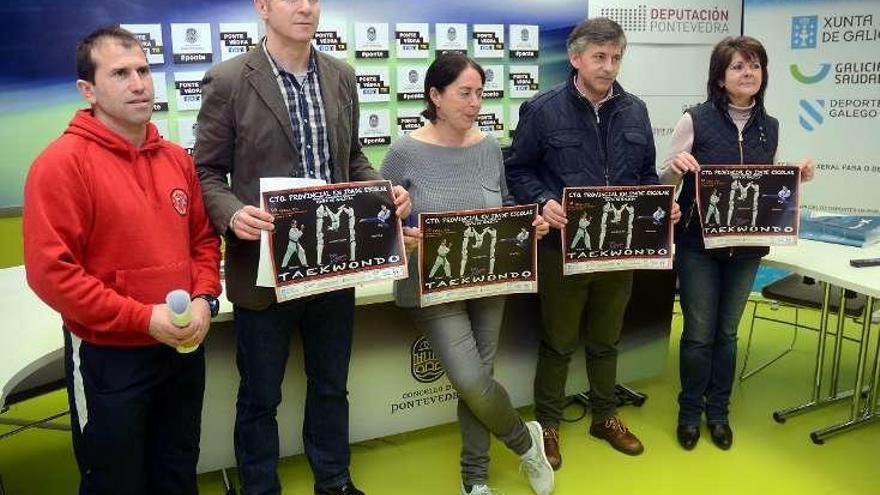 Presentación del campeonato en el concello. // Rafa Vázquez