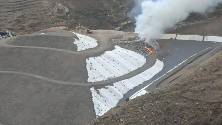 Declarado un conato de incendio en La Gomera