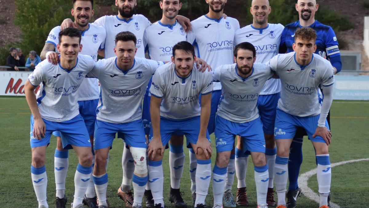 Once con el que la UDE superó al colista, Almenara, por 2-3.