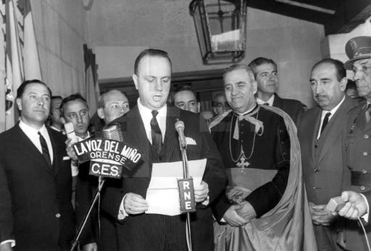 Manuel Fraga Iribarne narraba a La Voz de Galicia el 21 de marzo de hace medio siglo la  inauguración un parador