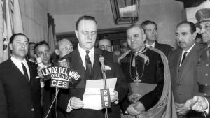 Manuel Fraga Iribarne narraba a La Voz de Galicia el 21 de marzo de hace medio siglo la  inauguración un parador