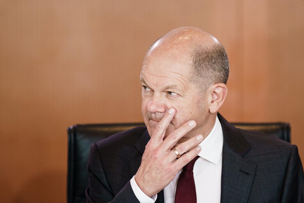 El canciller alemán, Olaf Scholz.