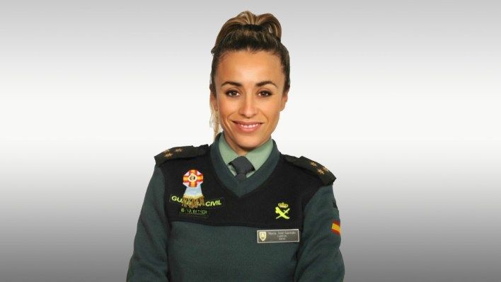 María José Garrido Antón, capitán de la Guardia Civil.