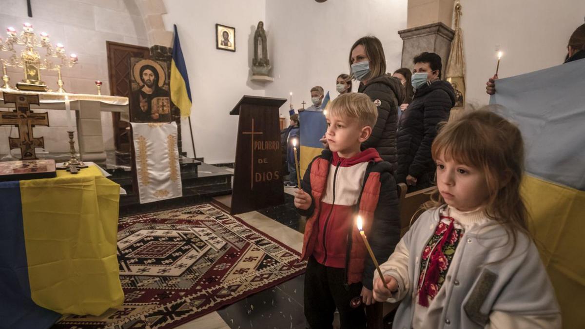Mehr Orthodoxe auf der Insel: hier ein Gottesdienst der ukrainischen Gemeinde auf Mallorca.