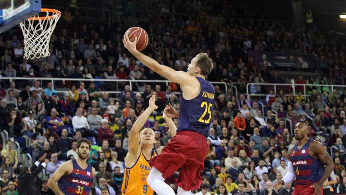 El Barça Lassa superó en el último suspiro al Gran Canaria