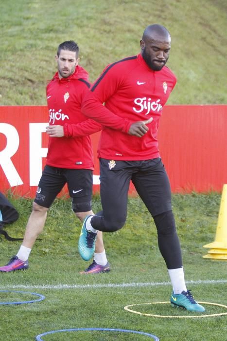 Entrenamiento del Sporting