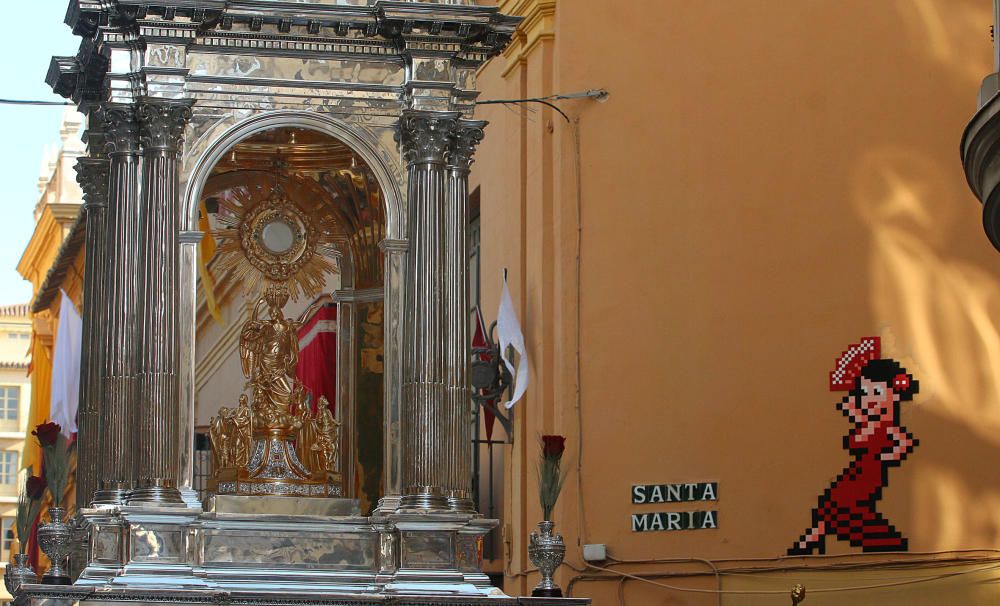 Procesión del Corpus en Málaga