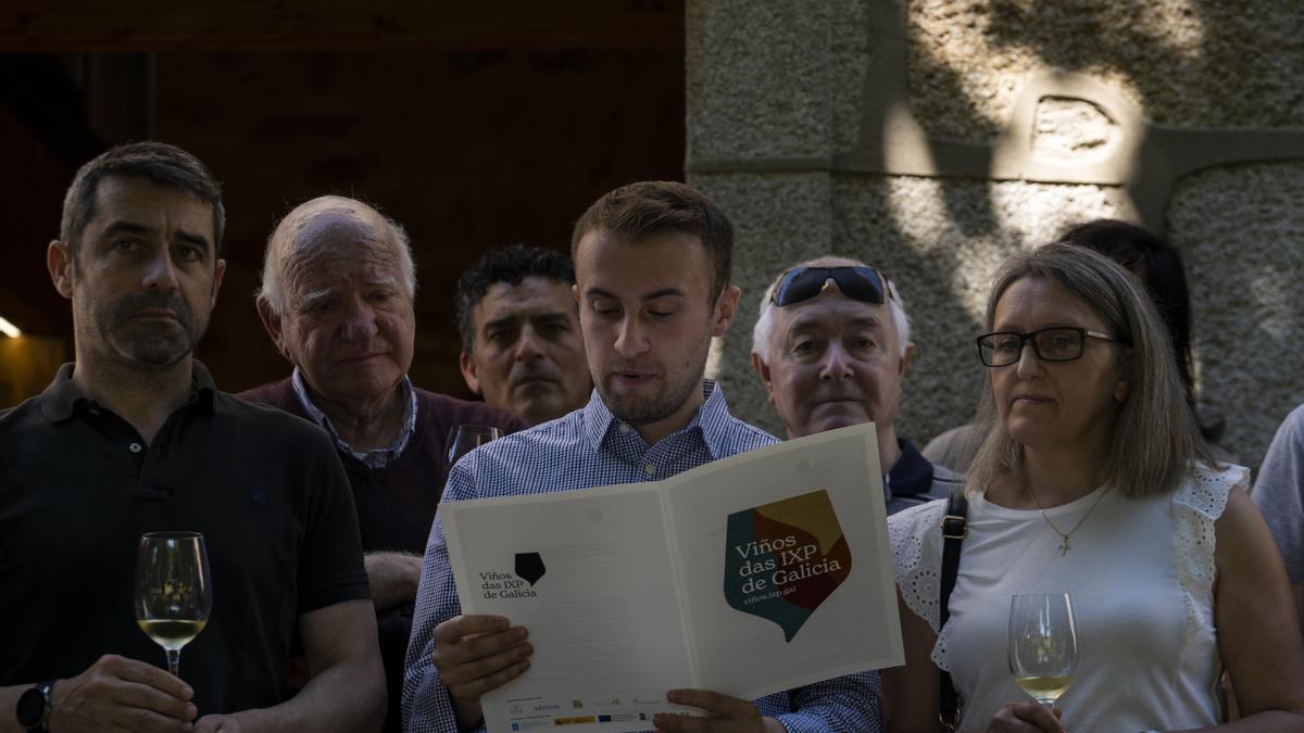 La lectura del manifiesto.