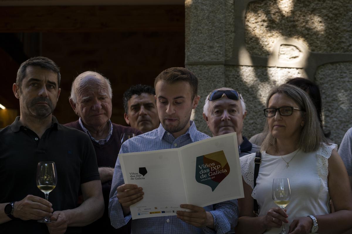 La lectura del manifiesto.