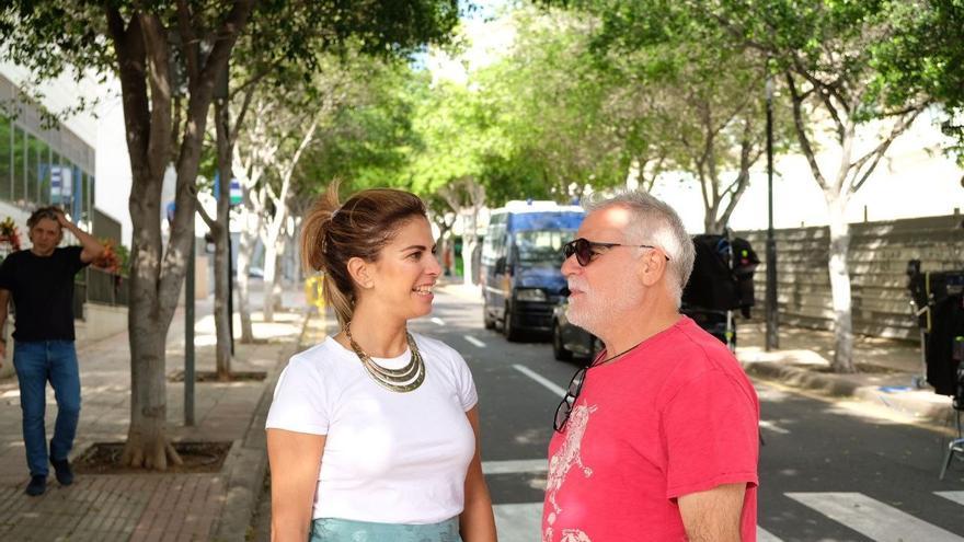 El director Benito Zambrano rueda en Tenerife su película &#039;El Salto&#039;