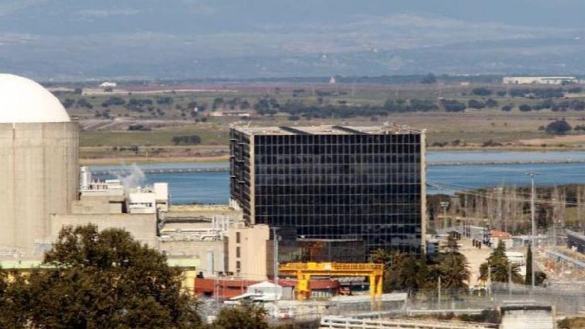 La central nuclear de Almaraz.