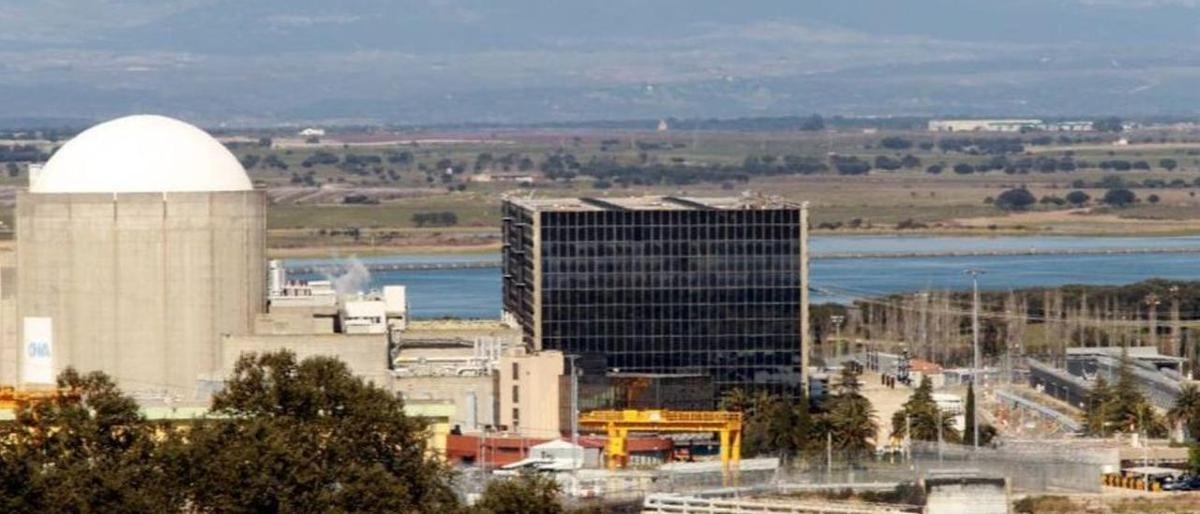 La central nuclear de Almaraz.