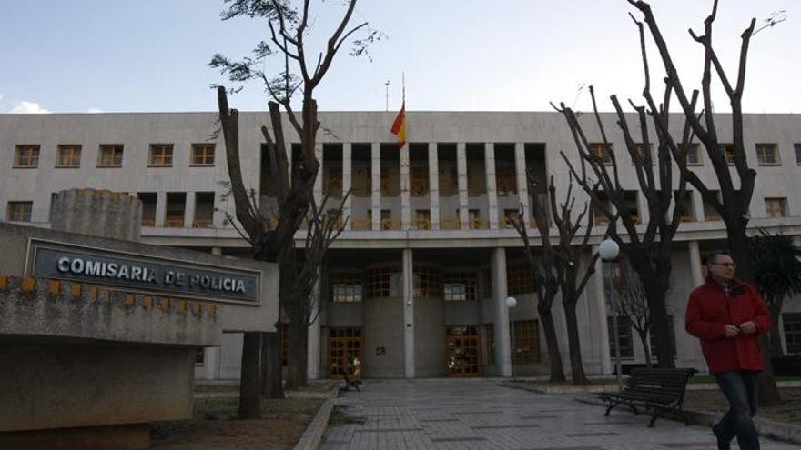 Comisaría central de Málaga.