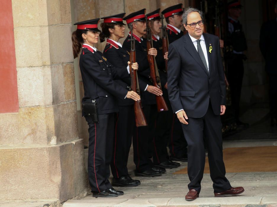 Ple d''investidura de Quim Torra