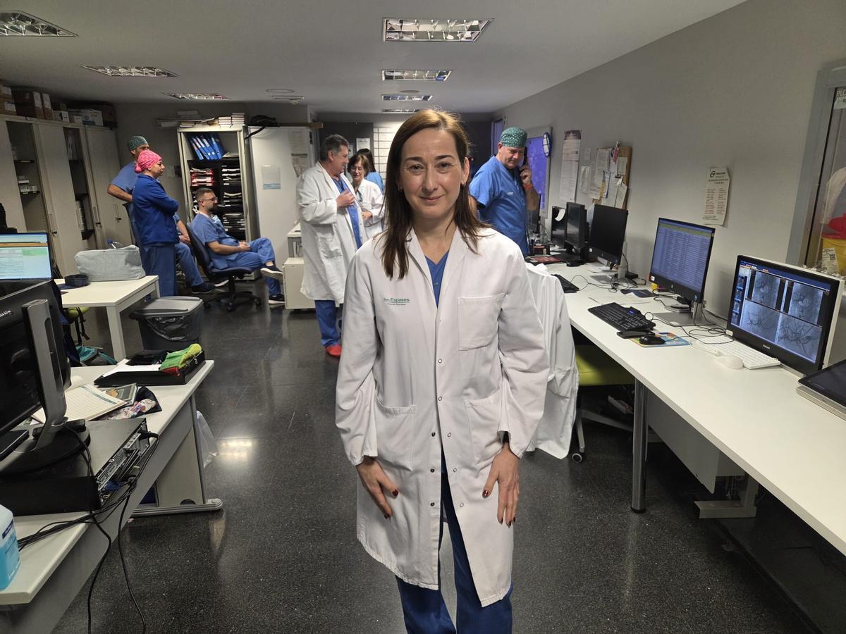 La radióloga intervencionista Gemma Sempere.