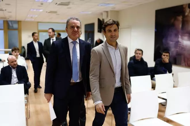 Presentación de David Ferrer como capitán del equipo español de Copa Davis