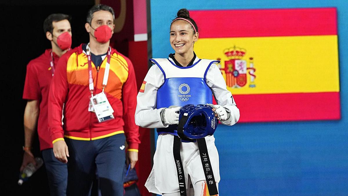 Un día inolvidable Adriana Cerezo empezó como una promesa y terminó consagrada en la élite del taekwondo | EFE