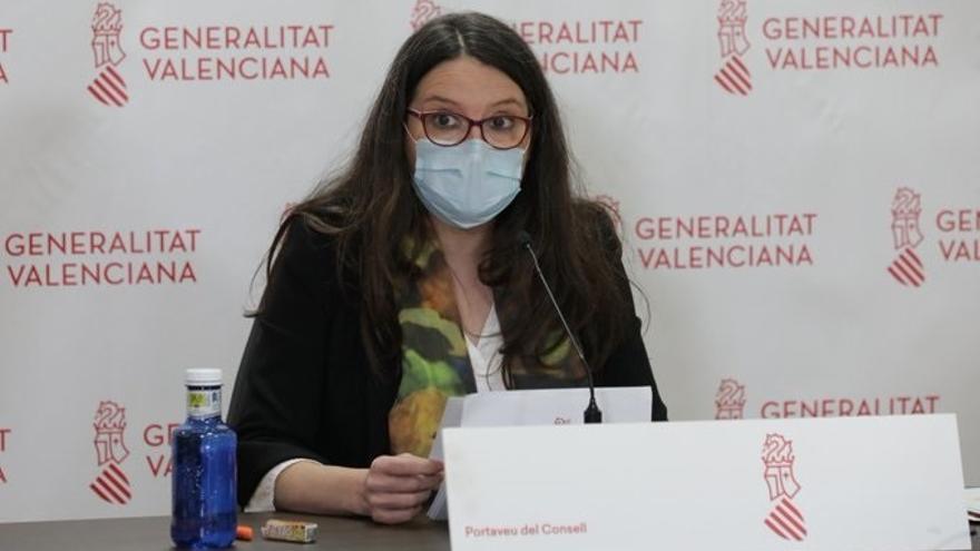 La vicepresidenta del Consell, Mónica Oltra.