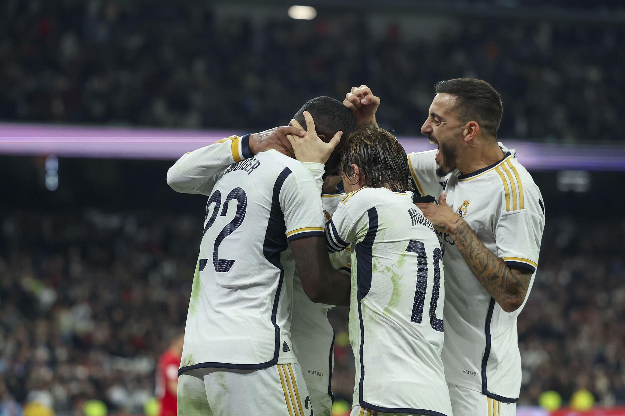 Real Madrid-Real Mallorca, en imágenes