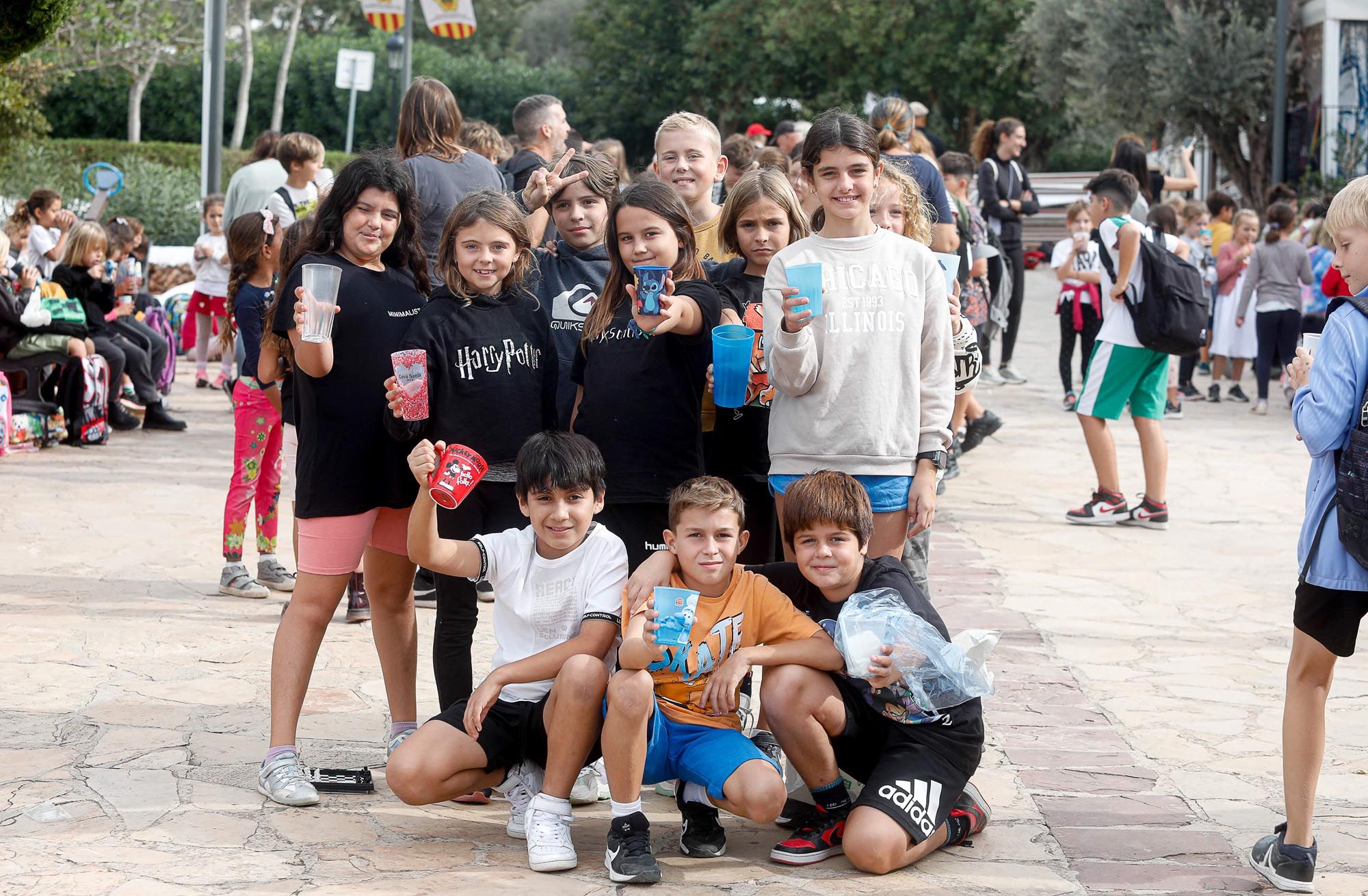Juegos infantiles en las fiestas de Sant Carles