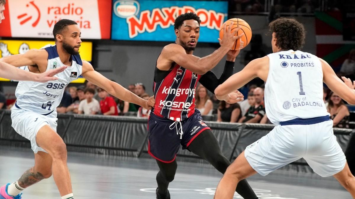 Trent Forrest, ante el Asisa Joventut