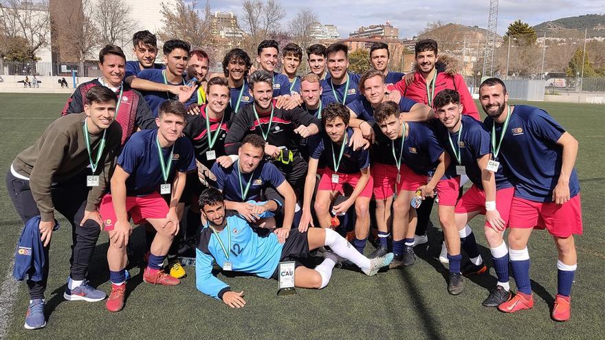 Jugadores de una de las selecciones universitarias.