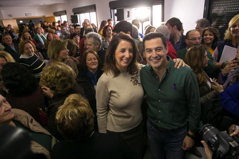 Candidato del Partido Popular en acto electoral.