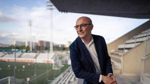 Antoni Garcia, presidente del CE LHospitalet.