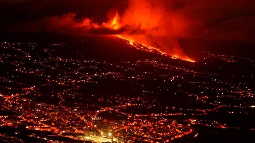 Volcán de La Palma.