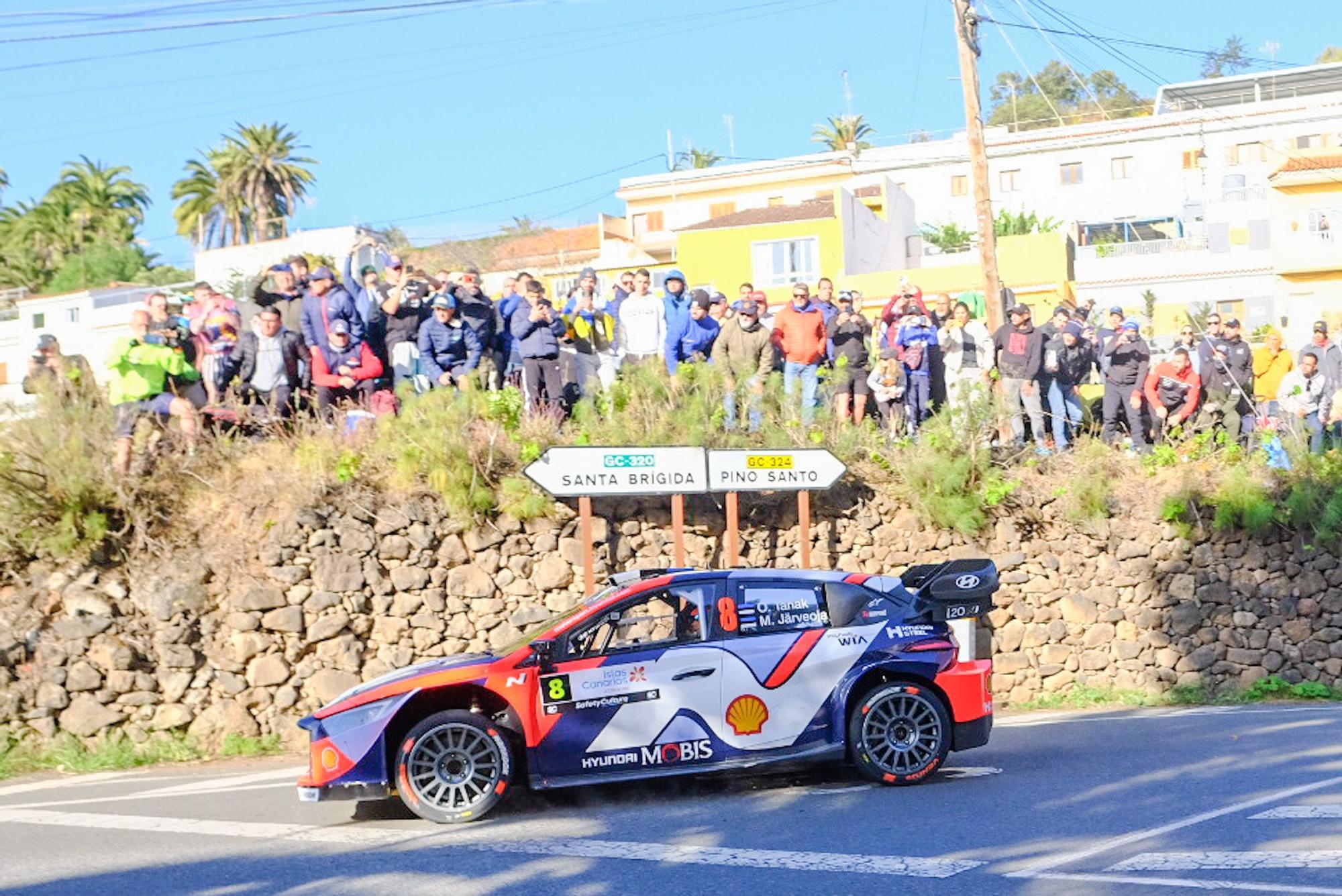 Shakwdown del Rally en Santa Brígida