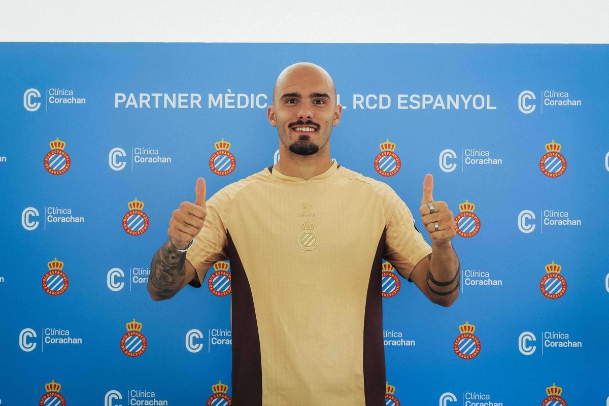Vanja Drkušić, quinto refuerzo del Espanyol